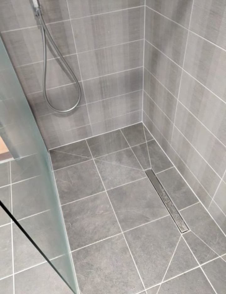 Floor grouting