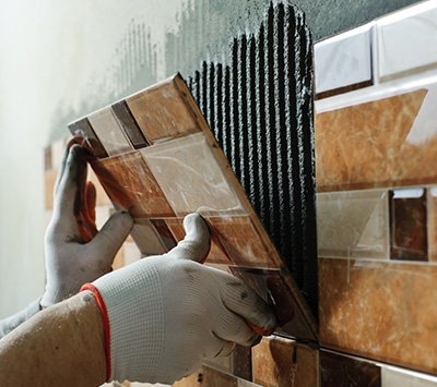 Tile installation by Luminous Engineering