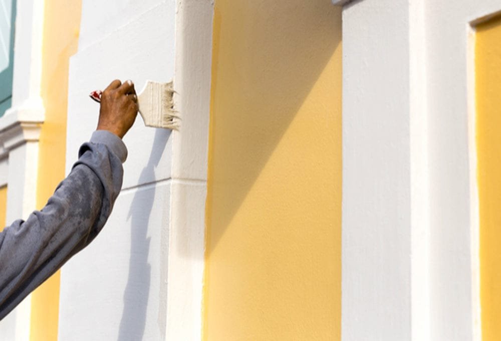 Exterior painting project in Singapore