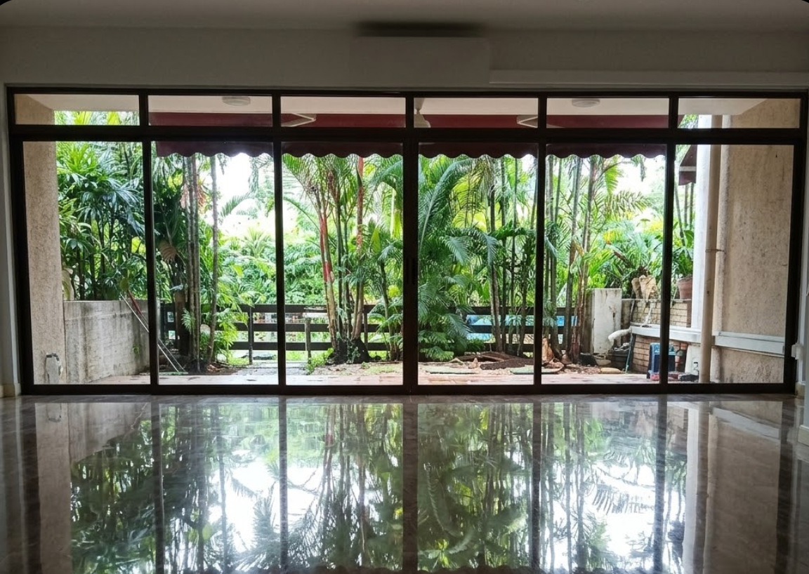 Floor polishing service result
