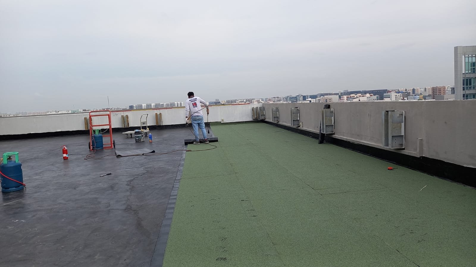 Waterproofing project by Luminous Engineering