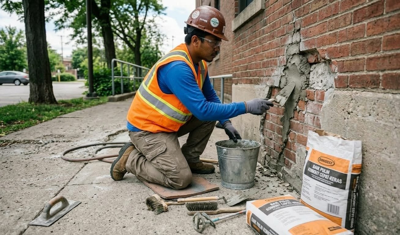 Waterproofing repair work in Singapore